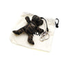 Fendi Brown Jacquard Bear Keyring and Bag Charm 7AP085 152317472 [P]