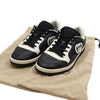 Gucci Black Leather Interlocking G Men's Sneakers 80 152317490 [P]