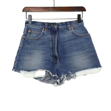 GUCCI Bear Patch Eco Denim Damen Shorts 743222 152317515