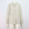 Celine Poplin Stripe Blouse Shirt 2B512085M 152317531 [P]