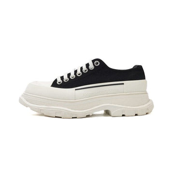 ALEXANDER MCQUEEN Tread Slick Black White Lace-up Herren Sneaker 604257 152317579