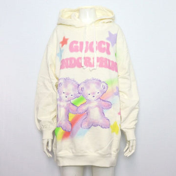 GUCCI Frauen Langarm Hoodie mit Bärenprint 753595 152317593