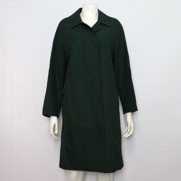 BURBERRY Grüne karierte Trenchcoat Damenjacke 8007008 152317597