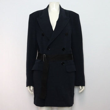 CARVEN Damenmantel aus Viskose mit zwei Taschen navy aa59621 152317784