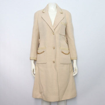 GUCCI Tweed Militär Kette Details Damen Langmantel 669525 152317684