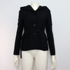 Dior Wool Silk Belted Hooded Women's Blazer Jacket 151V43A1166 152317720 [P]