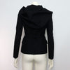 Dior Wool Silk Belted Hooded Women's Blazer Jacket 151V43A1166 152317720 [P]