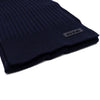 Gucci Dark Blue Wool Initial Logo Knit Scarf Men Muffler 812378 152317737 [P]
