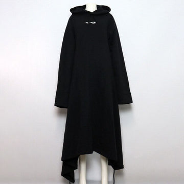 VETEMENTS Hooded Kleid für Damen aus Baumwollmischung in Schwarz 140CM 152317769