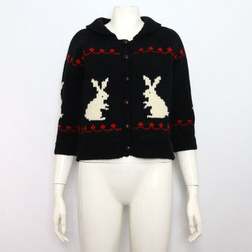 DIOR ルーズフィット ラビット レディース ニット カーディガン 154G07AM110 aa60629 152317855