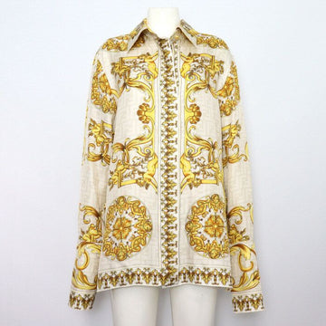 FENDI FS7891 Seiden-Blusen mit FF-Logo für Frauen 152317926