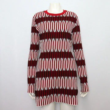 TODS Viscose Jacquard Kleid für Damen in Rot 144725E 152317969