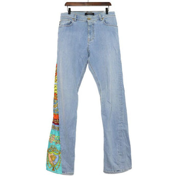 Versace Royal Rebellion Print Men's Denim Pants 1005165 152317989