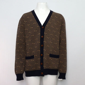 GUCCI ストライプウールカーディガン 152318026