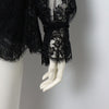 Gucci Black Lace Women's Blouse 721149 152318051 [P]
