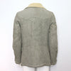 BRATOVICH Gray Shearling Fur Mustang Men's Jacket 59607 152318098 [P]