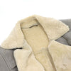 BRATOVICH Gray Shearling Fur Mustang Men's Jacket 59607 152318098 [P]