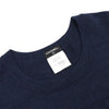 CHANEL Patch Logo Navy Wool Round Neck Short Sleeve Dress 46567 152318115 [P]