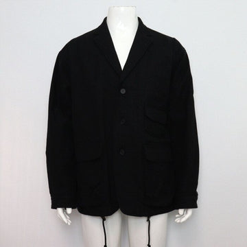 Comme Des Garcons HN-J030 Black Wool Draw Men's Jacket aa58424 152318162