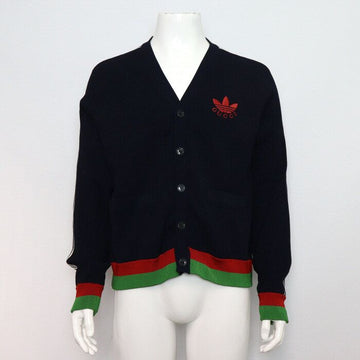 GUCCI Dunkelblauer Viskose-Herren-Cardigan 700485 152318174