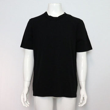 Saint Laurent Black Destroying Sleeve Unisex Short Sleeve T-Shirt 684066 152317813