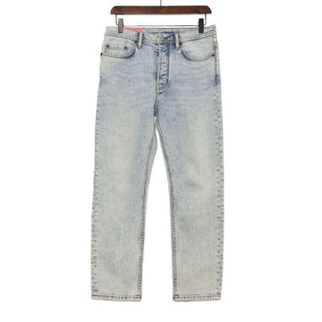 Acne Studios Indigo Blue Stretch Tapered Denim Pants Unisex 58536 152317872