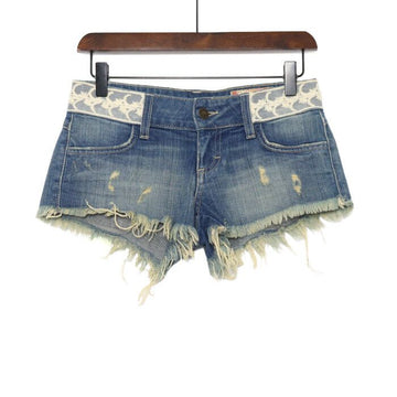 SIWY W7500LR Blue Denim Women's Shorts 53937 152318241