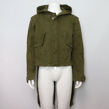 SAINT LAURENT Kapuzenjacke aus Baumwolle in Khaki für Herren 337875 152317744