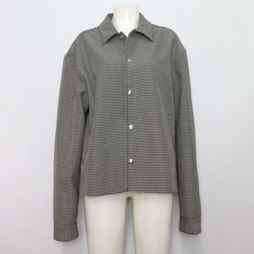 Alexander Wang Black White Smile Spray Printing Coach Jacket AA57330 152318246