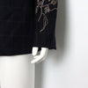 Maison Mihara Yasuhiro Wool Blend Windowpane Check Embroidered No Collar Men's Jacket AA59381 152318295 [P]