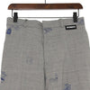 VETEMENTS Graue Woll-Scribble Tailored Herrenhose AA58549 152318324 [P]