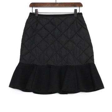 MONCLER ブラック キルティング パディング スカート 2569680 152898311