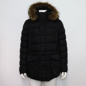 MONCLER Schwarze GIBBOTTO Herren Daunenjacke mit Kapuze 152318350