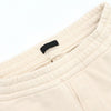 Prada Gold Logo Ivory Cotton Bermuda Men’s Shorts 152318397 [P]