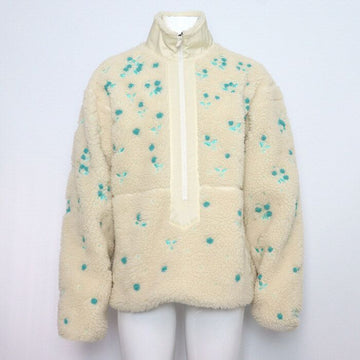 DIOR クリームビーズフラワー刺繍ハーフジップメンズジャケット 383J636C0833 152318414