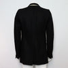 DRIES VAN NOTEN Schwarzer Woll-Doppelknopf-Manteljacke 59544 152318463 [P]