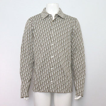 DIOR Jacquard-Oblique Baumwolle Herren Überhemd 023M550AT099 152318474