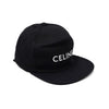 Celine Black Logo Print Unisex Snapback Cap 2AUU1126N 152318483 [P]
