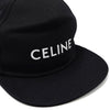Celine Black Logo Print Unisex Snapback Cap 2AUU1126N 152318483 [P]