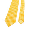 HERMES Gelbes Muster 100% Seidenkrawatte aa58730 152318678 [P]