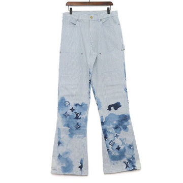 Louis Vuitton Watercolor Stripe Monogram Denim Cargo Pants for Men 1A8QYM 152318567
