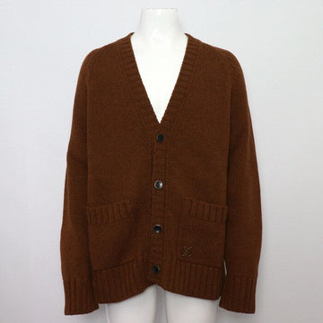 LOUIS VUITTON キャラメル カシミヤ ブレンド メンズ ニット カーディガン aa54438 152318620