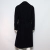 Hermes Navy Wool Black Lambskin Lining Double Men's Long Coat aa57888 152318631 [P]
