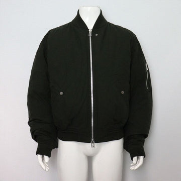 BOTTEGA VENETA 684904 Olive Organic Padded Bomber Jacket 152318634