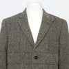 THOM BROWNE グレー ヘリンボーン エルボーパッチ トリプルポケット メンズ ジャケット aa55942 152318637 [P]
