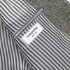 THOM BROWNE グレー ヘリンボーン エルボーパッチ トリプルポケット メンズ ジャケット aa55942 152318637 [P]