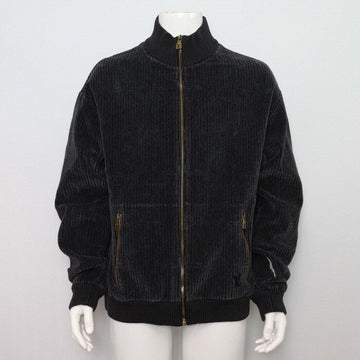 Louis Vuitton Men's Tracktop Jacket in Gray Cotton Velvet 1AFYEB 24-25 152318680