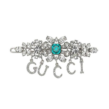 Gucci Metal Crystal Hair Clip for Women 700845 152318672