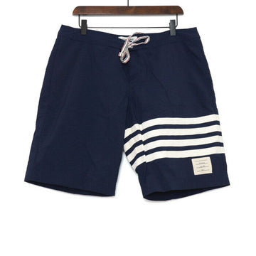 THOM BROWNE MTU223A Navy 4-Bar Schwimmshorts Herren 152318740