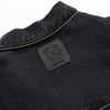 OFF WHITE OMYE092C99 24FWシーズン ブラック ボタン メンズ デニムジャケット aa55600 152318786 [P]